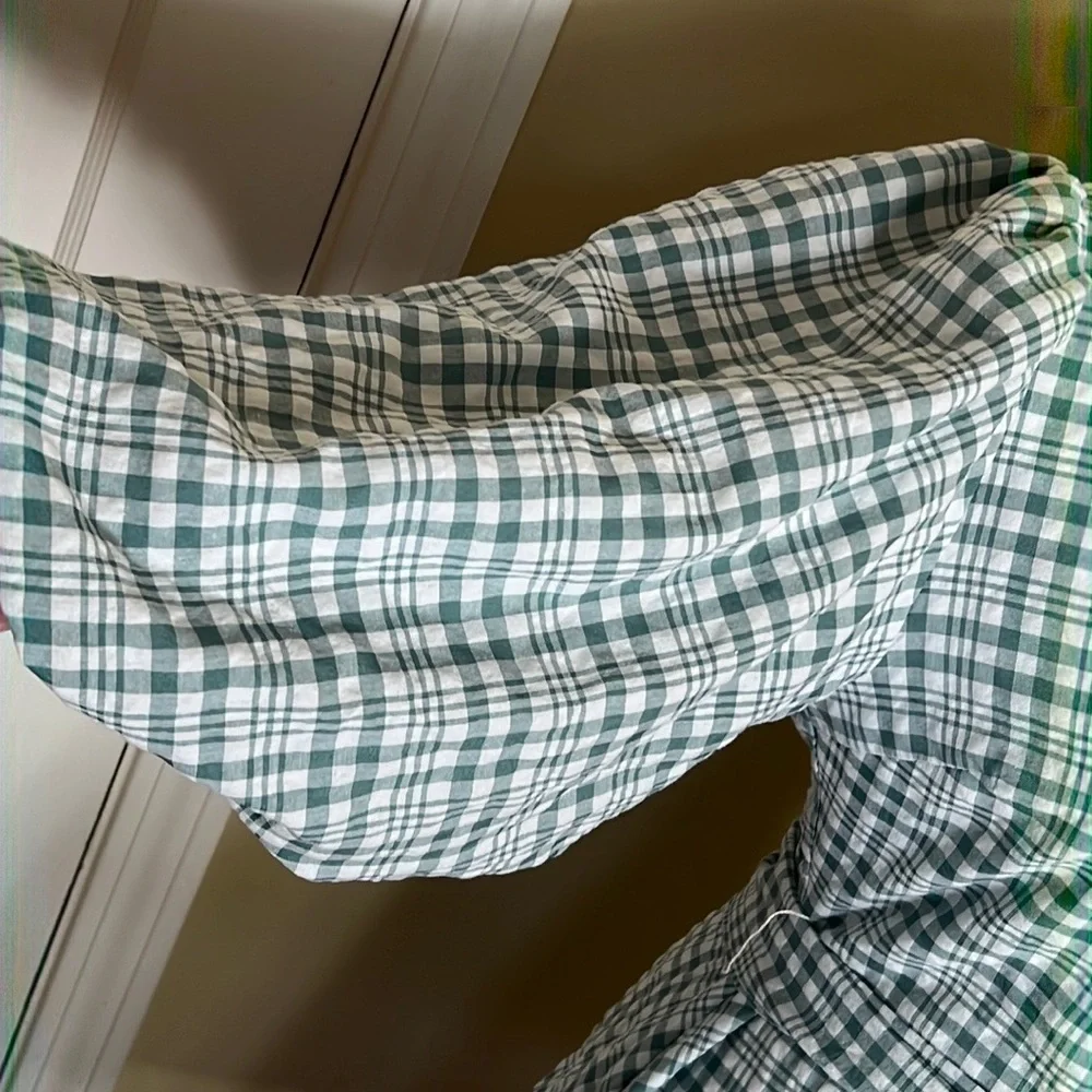 MinkPink Plaid Wrap Dress